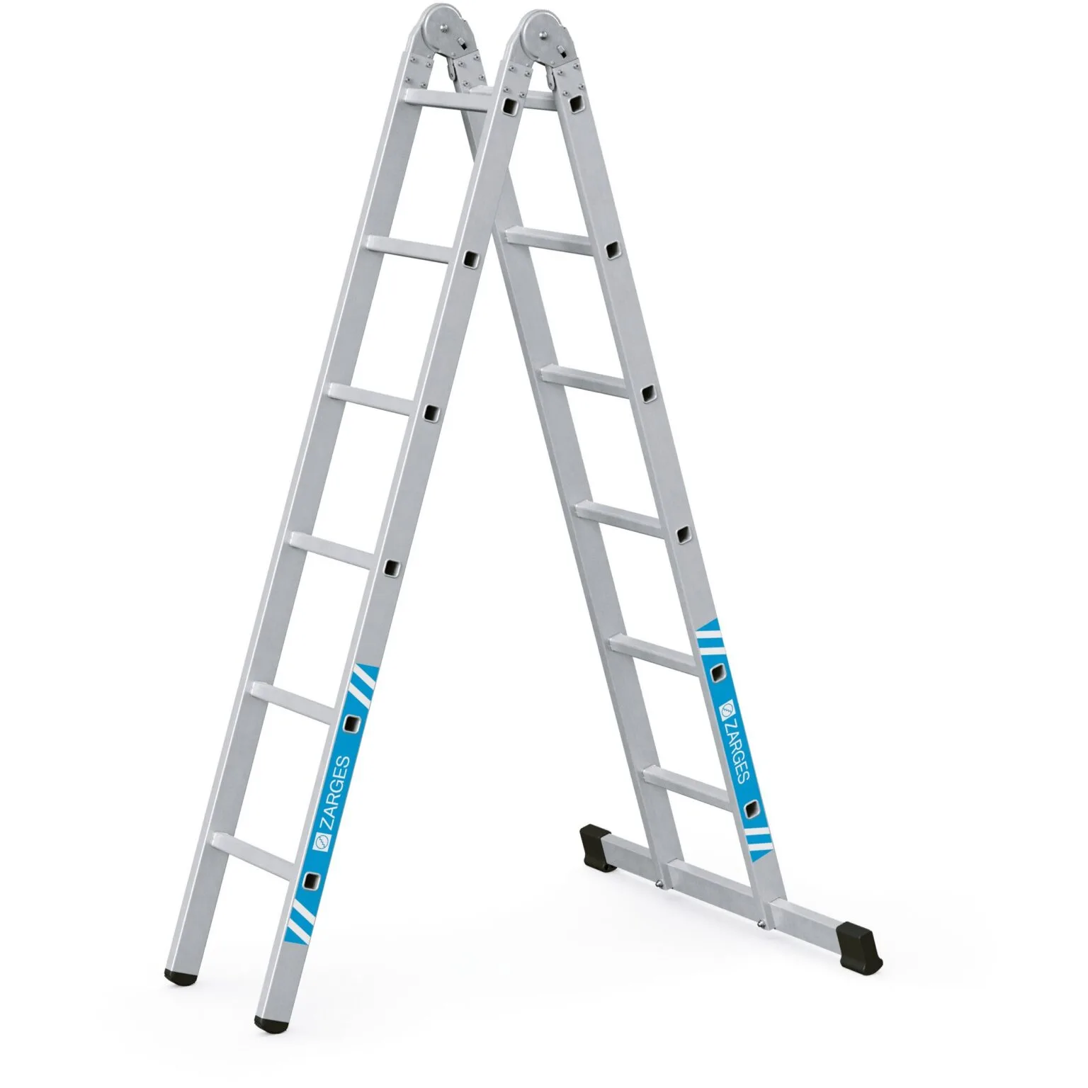 Échelle double en aluminium